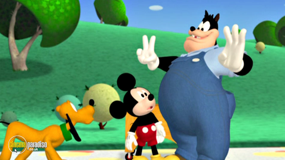 A still from Mickey Mouse Clubhouse: Mickey and Pluto to the Rescue
