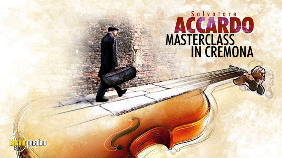 Salvatore Accardo: Masterclass in Cremona online DVD rental