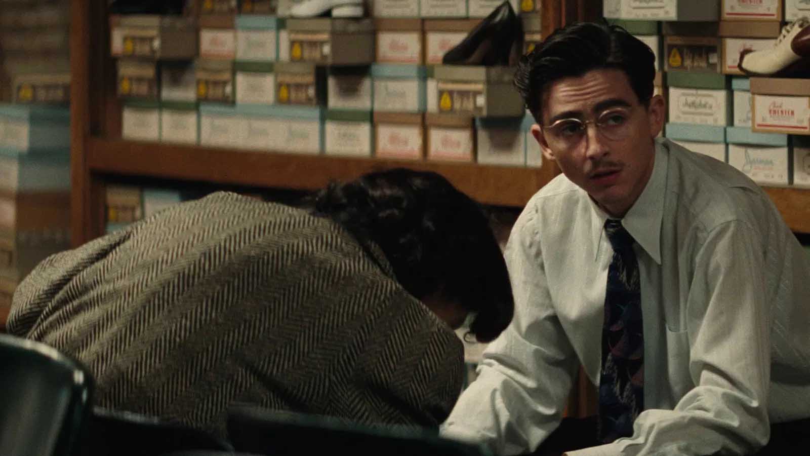 A still from Marty Supreme (2025) 