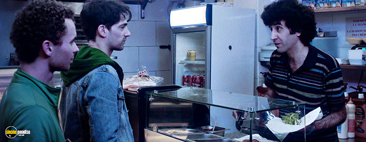 A still #15 from Theo and Hugo (2016) With Geoffrey Couët And François Nambot