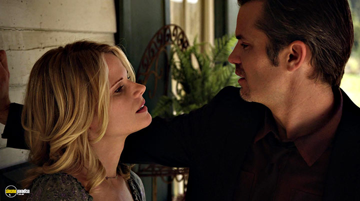 A still #28 from Justified: Series 2 (2011) With Timothy Olyphant And Joelle Carter