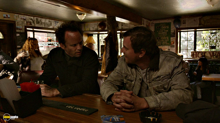 A still #21 from Justified: Series 2 (2011) With Walton Goggins
