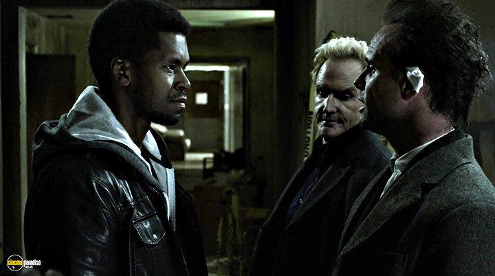 A still #40 from Justified: Series 5 (2014) With Jere Burns, Walton Goggins And Gichi Gamba
