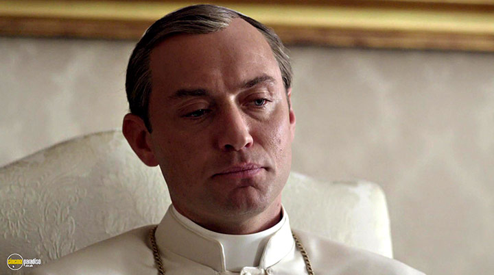 A still #38 from The Young Pope (2016) With Jude Law