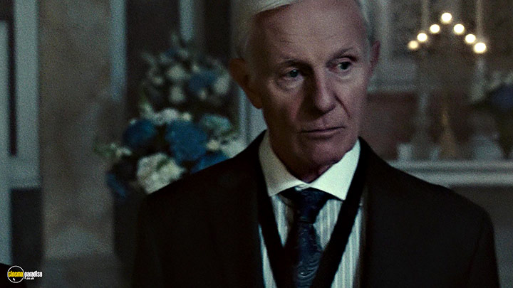 A still #14 from The Purge: Election Year (2016) With Raymond J. Barry