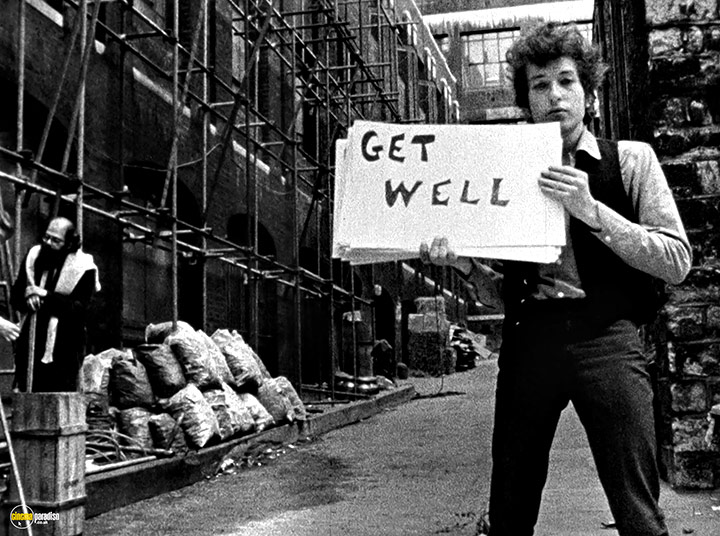 A still #7 from Bob Dylan: Don't Look Back (1967)
