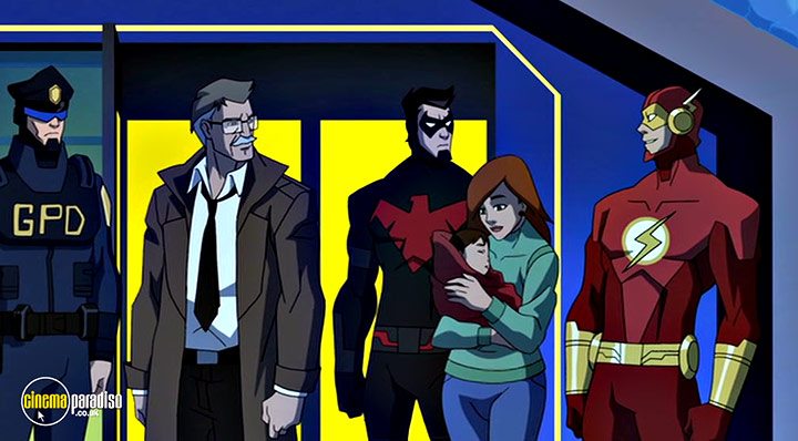 A still #23 from Batman Unlimited: Mech vs. Mutants (2016)