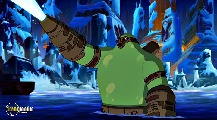 A still #17 from Batman Unlimited: Mech vs. Mutants (2016)