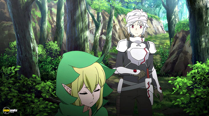 A still #21 from Is It Wrong to Try to Pick Up Girls in a Dungeon? (2015)