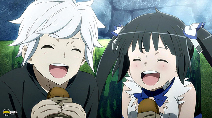 A still #14 from Is It Wrong to Try to Pick Up Girls in a Dungeon? (2015)