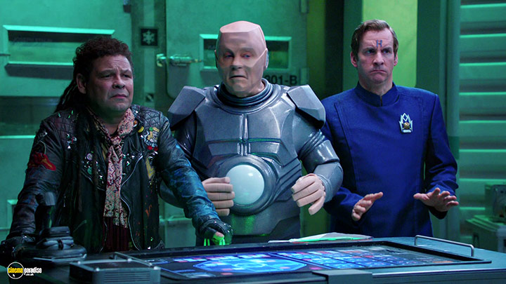 A still #43 from Red Dwarf: Series 12 (2017)