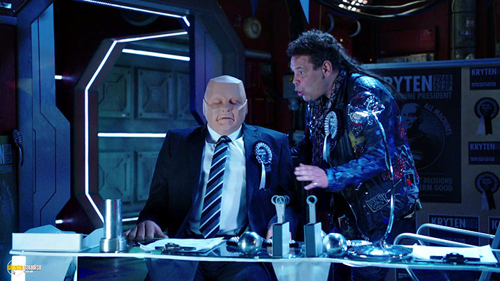A still #22 from Red Dwarf: Series 12 (2017)