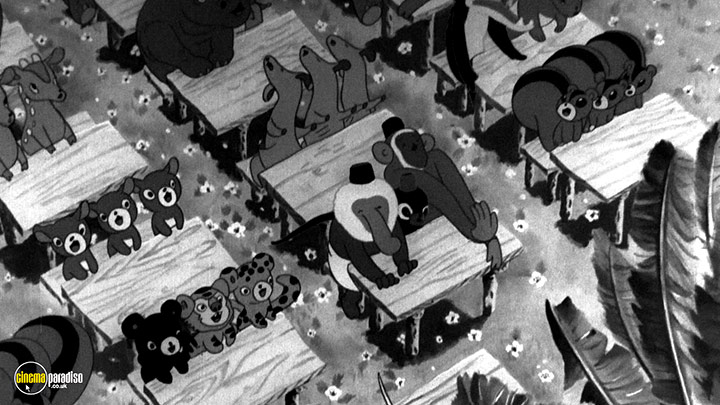A still #17 from Momotaro, Sacred Sailors (1945)