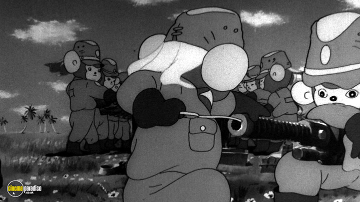 A still #24 from Momotaro, Sacred Sailors (1945)