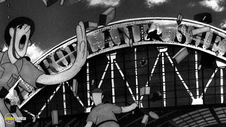 A still #8 from Momotaro, Sacred Sailors (1945)
