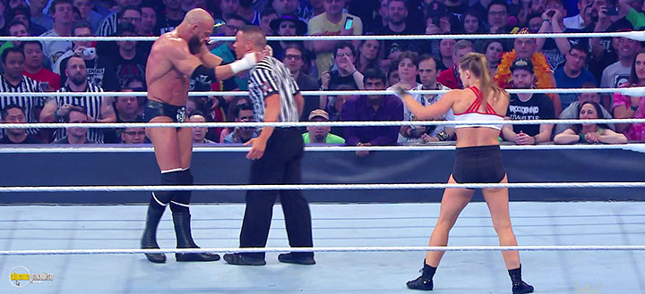 A still #28 from WWE: WrestleMania 34 (2018)