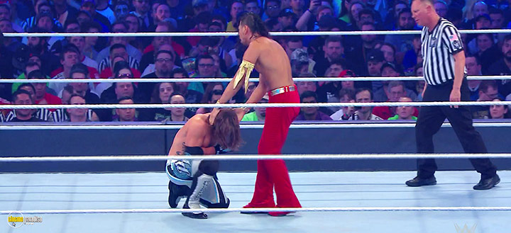 A still #8 from WWE: WrestleMania 34 (2018)