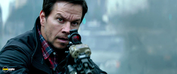 A still #1 from Mile 22 (2018)