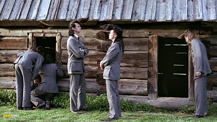A still #21 from Leningrad Cowboys Go America (1989)
