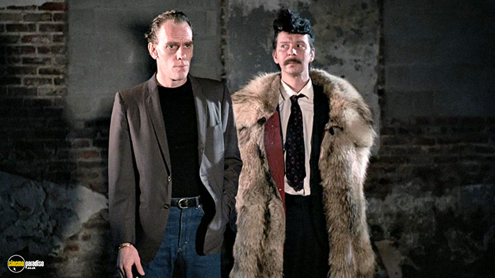 A still #9 from Leningrad Cowboys Go America (1989)