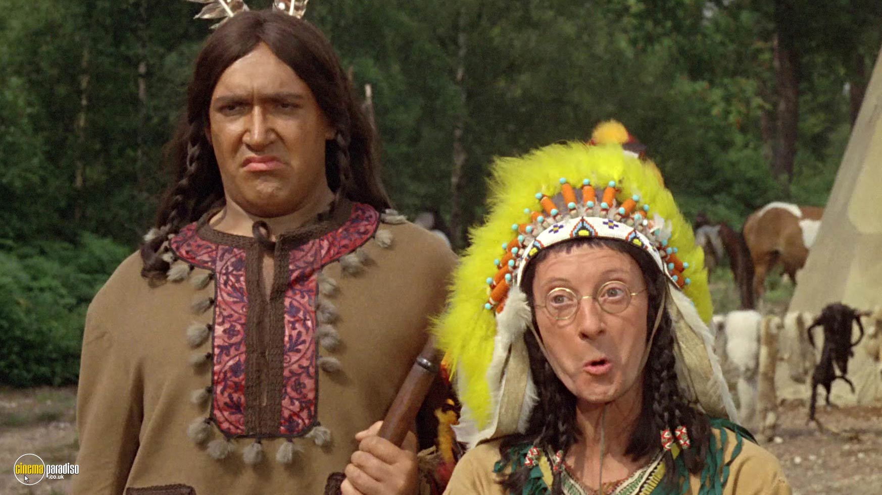 A still from Carry on Cowboy (1965) 