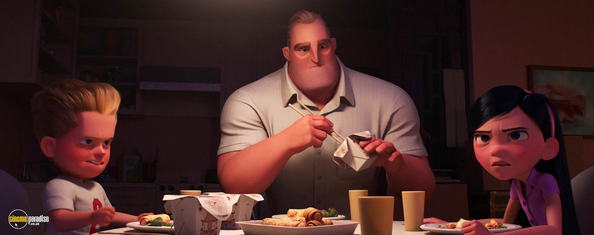 A still from Incredibles 2 (2018) 