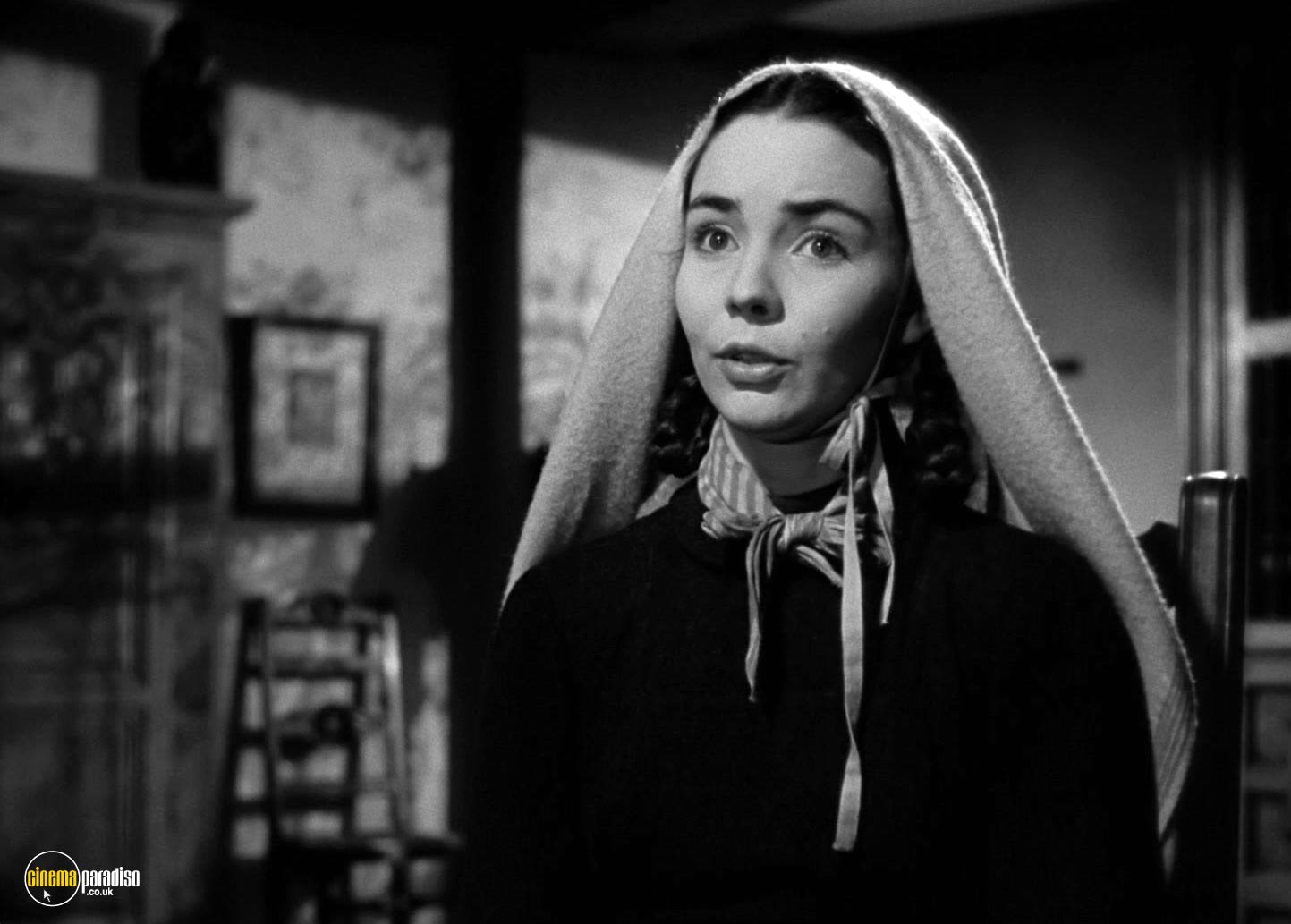 A still from The Song of Bernadette (1943) 