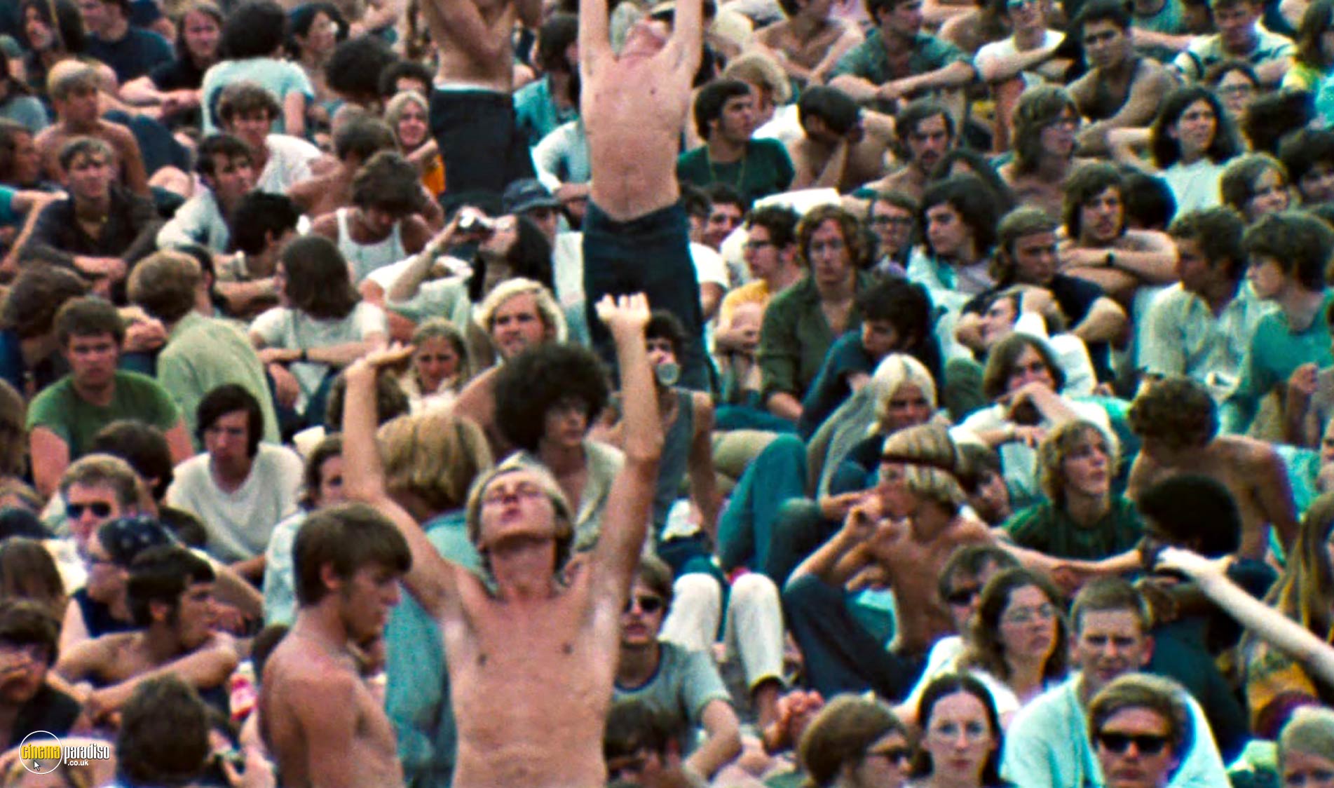 A still from Woodstock (1970) 