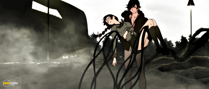 A still #10 from Kizumonogatari: Nekketsu (2016)