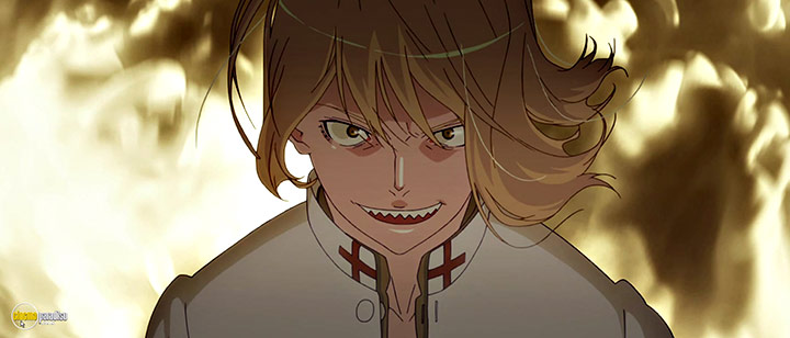 A still #7 from Kizumonogatari: Nekketsu (2016)