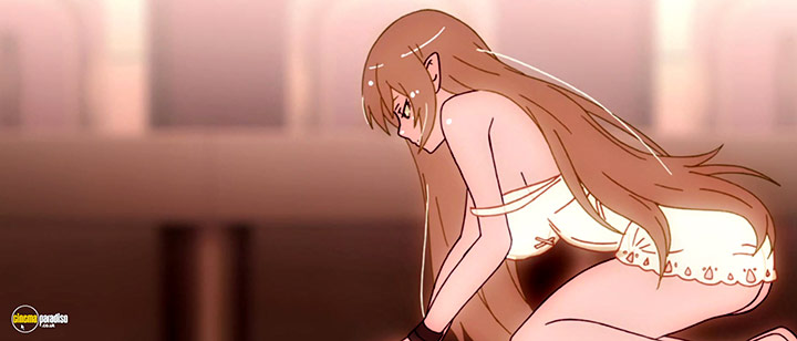 A still #3 from Kizumonogatari: Nekketsu (2016)
