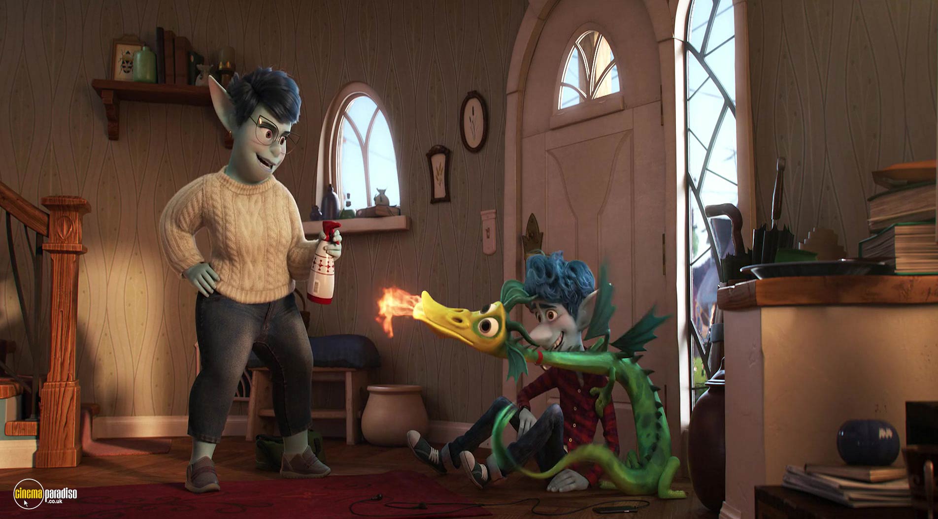 A still from Onward (2020) 