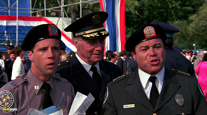 A still #16 from Police Academy 3 (1986)