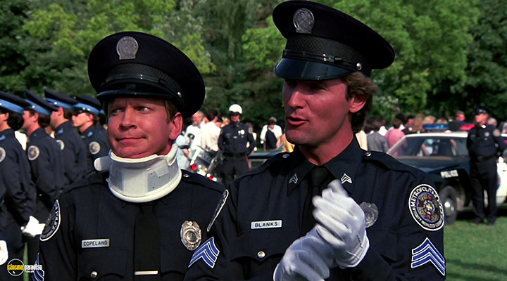 A still #13 from Police Academy 3 (1986)
