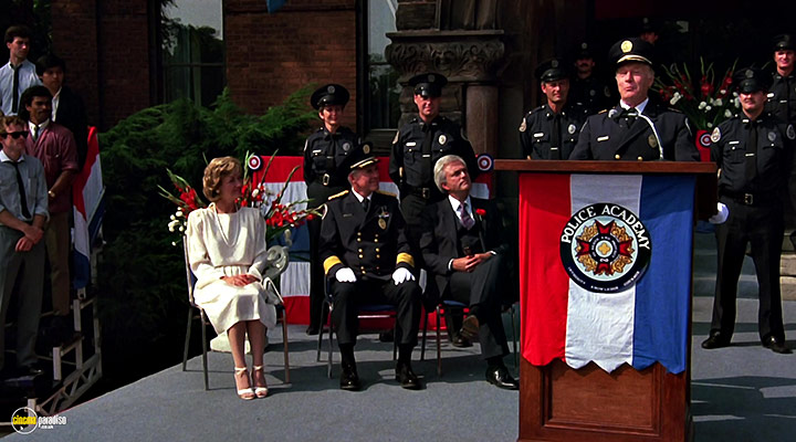 A still #12 from Police Academy 3 (1986)