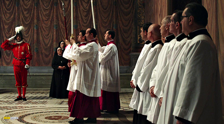 A still #9 from The New Pope (2020)
