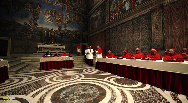 A still #6 from The New Pope (2020)