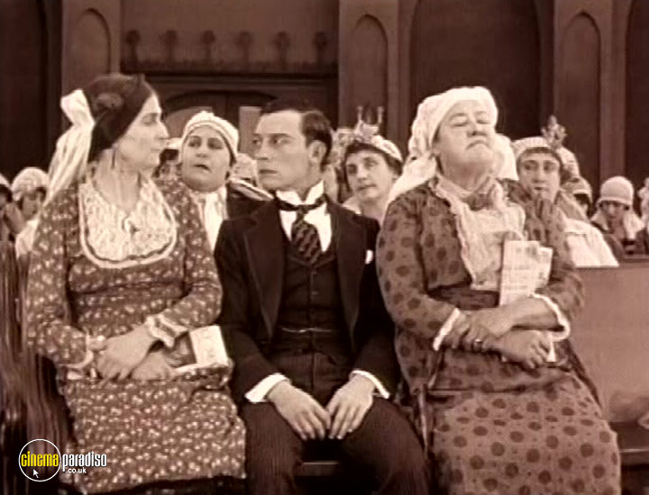A still from Buster Keaton: Seven Chances / The Balloonatic / Neighbors (1925) 