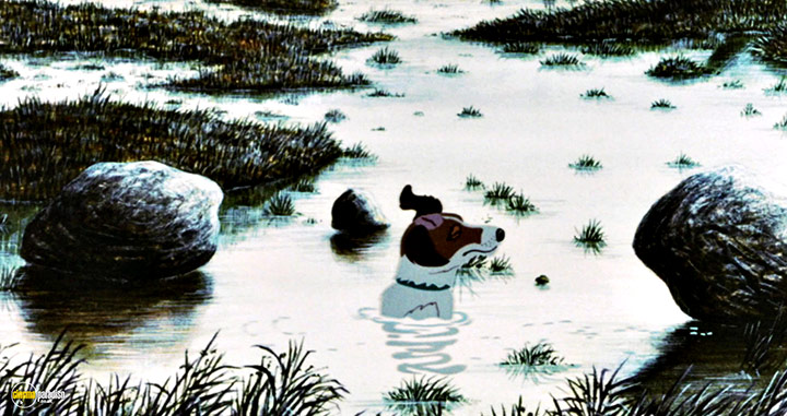 A still #54 from The Plague Dogs (1982)
