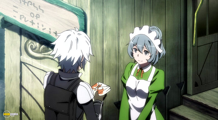 A still #34 from Is It Wrong to Try to Pick Up Girls in a Dungeon?: Arrow of the Orion (2019)