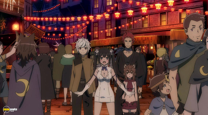 A still #23 from Is It Wrong to Try to Pick Up Girls in a Dungeon?: Arrow of the Orion (2019)