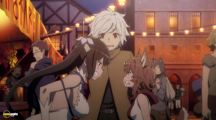 A still #18 from Is It Wrong to Try to Pick Up Girls in a Dungeon?: Arrow of the Orion (2019)