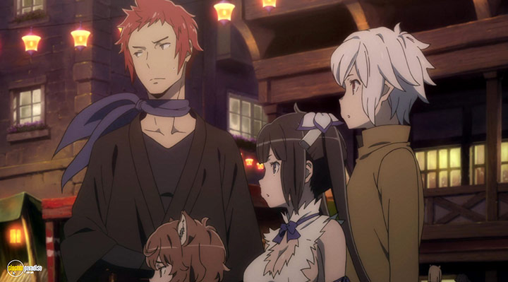 A still #14 from Is It Wrong to Try to Pick Up Girls in a Dungeon?: Arrow of the Orion (2019)