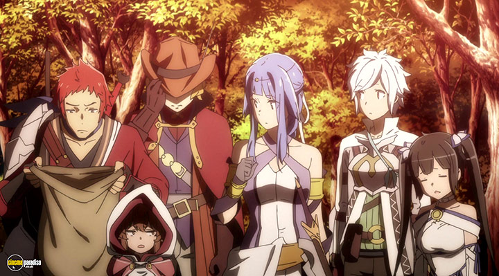 A still #6 from Is It Wrong to Try to Pick Up Girls in a Dungeon?: Arrow of the Orion (2019)