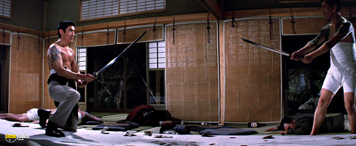 A still #14 from The Yakuza (1974)