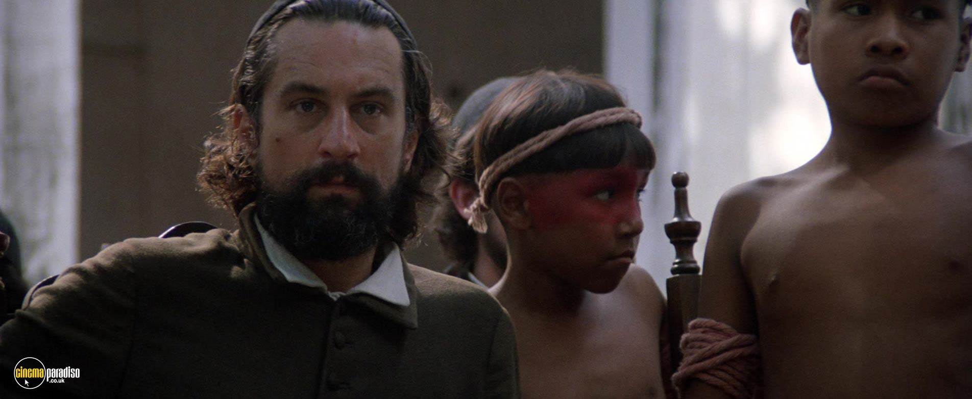 A still from The Mission (1986) 