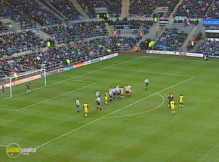 A still #26 from Newcastle United: 7th Heaven: Newcastle 7 Tottenham Hotspur 1 (1996)