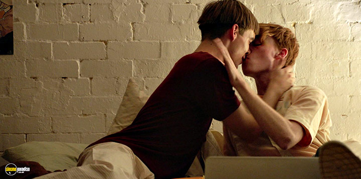 A still #10 from Sequin in a Blue Room (2019)