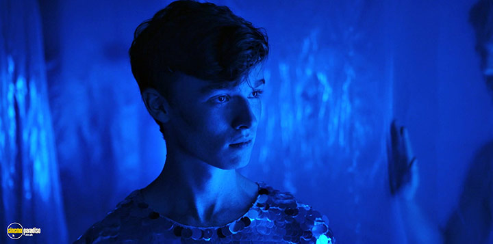 A still #7 from Sequin in a Blue Room (2019)