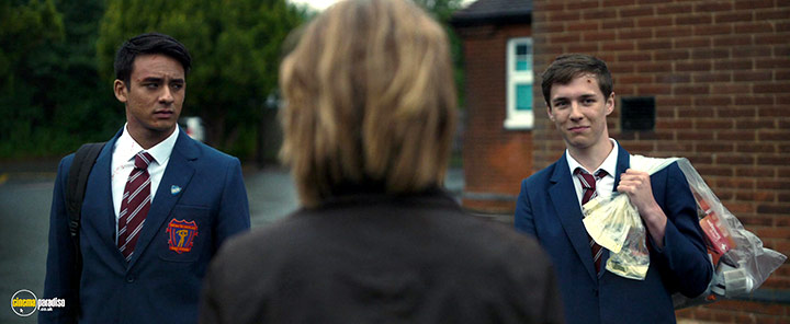 A still #43 from School's Out Forever (2021)